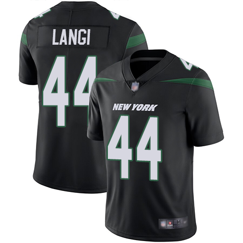 New York Jets Limited Black Men Harvey Langi Alternate Jersey NFL Football 44 Vapor Untouchable